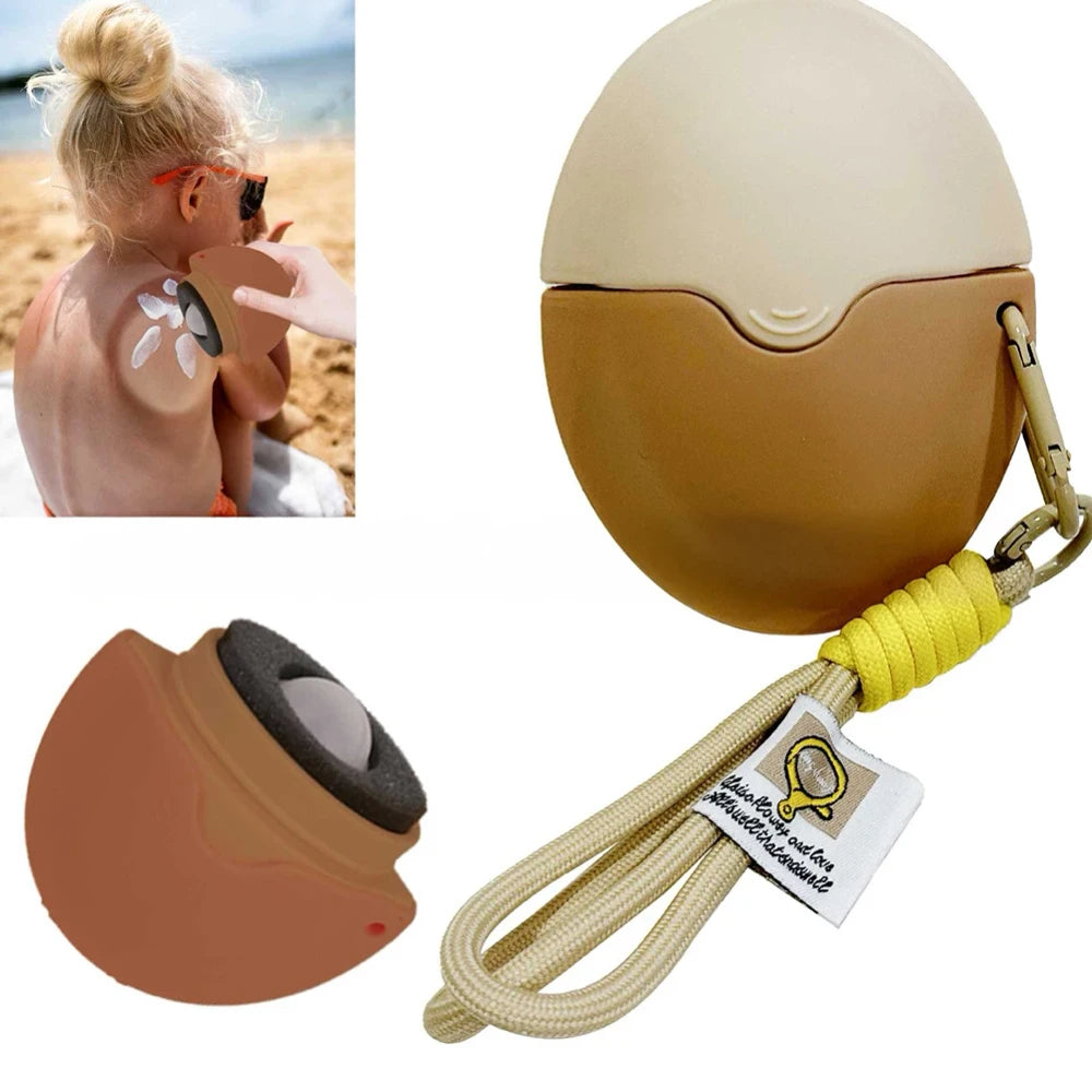 Refillable Silicone Sunscreen Roller