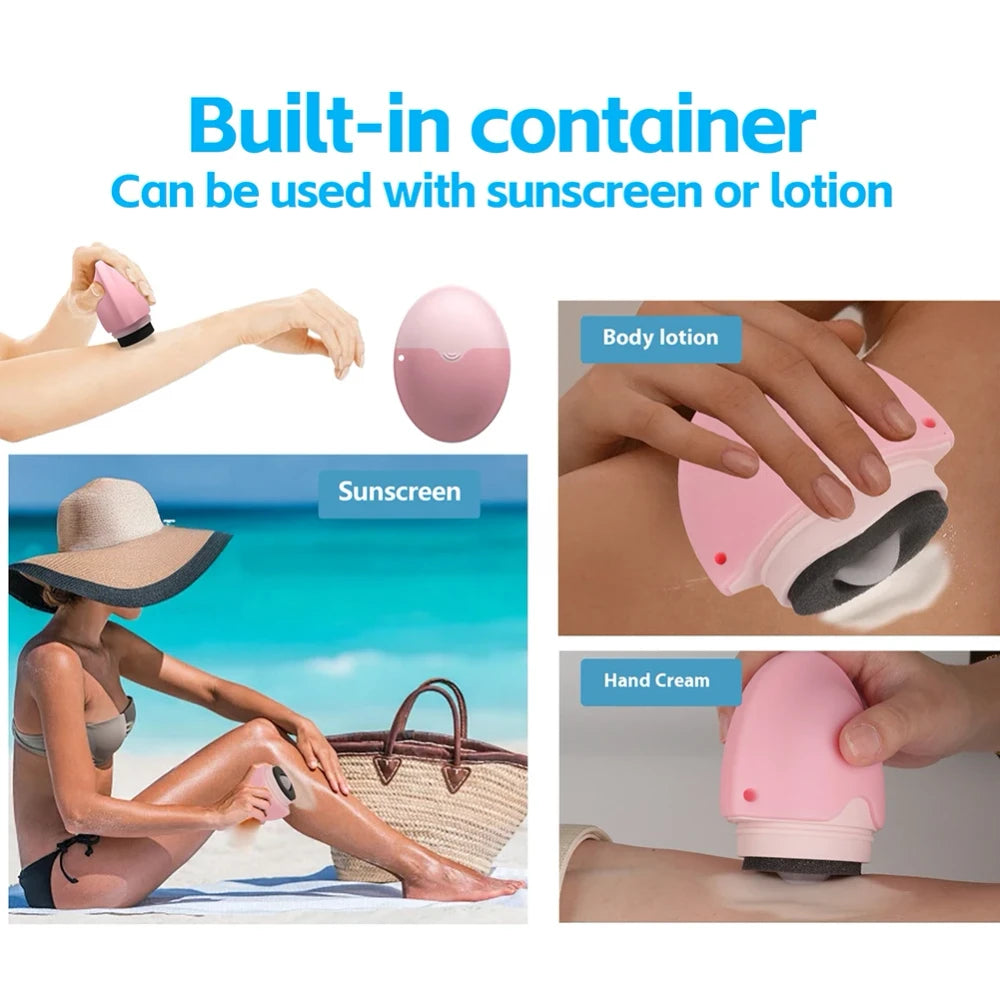 Refillable Silicone Sunscreen Roller